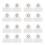 16 Pcs Auto Window Glass Channel Clips Door Retainer 7