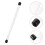 12 Pcs Clear Plastic Round Storage Tubes With Lids 11