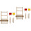 2Ensembles Bois Beige Jouet DIY 6