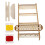 2Ensembles Bois Beige Jouet DIY 10