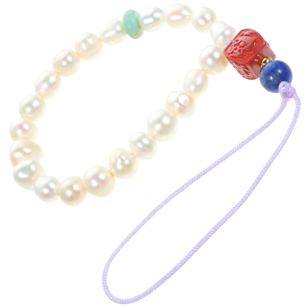 4Pcs Phone Charm Strap Pearl Lanyard For Women 031043031133