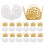 500 Pcs Mini Chocolate Truffle Wrappers Rose Lace Paper Liners 2