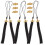 2Sets 2023 Black Graduation Tassels Polyester DIY Cap Decoration 1