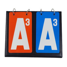 3Pcs Flip Scoreboard For Basketball And Sports Portable Ball Game