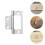 24 Pcs Cabinet Hinges For Kitchen And Wardrobe Use Silent Flush Design 11