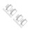 24 Pcs Cabinet Hinges For Kitchen And Wardrobe Use Silent Flush Design 9