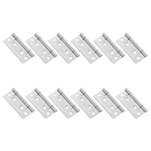 24 Pcs Cabinet Hinges For Kitchen And Wardrobe Use Silent Flush Design 2