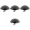 4Pcs Women Handheld Folding Fan Classic Dance Decor 3