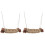 2Pcs Bird Swing Toy Hanging Hammock For Parrot Sleeping Mat 4