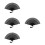 4Pcs Women Handheld Folding Fan Classic Dance Decor 7
