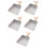 5Pcs Mini Heavy Duty Iron Dustpan With Handle For Kitchen Workshop 9