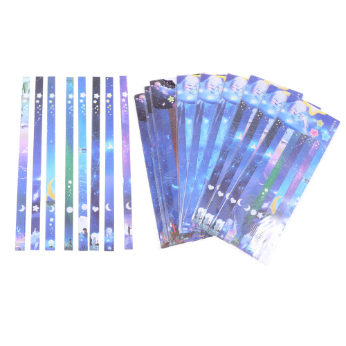 2488 Pcs Star Paper Strips For Diy Folding (Assorted Colors) 2