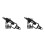 2 Sets Metal Clip Buckle Interlock Clasp For Shawls Capes Outerwear 10