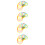 4 Sets Plastic Fruit Diameter Measuring Ring Tool For Farm Mixed Color 10