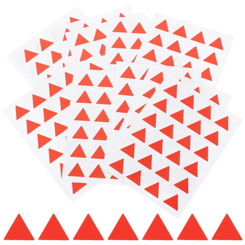 2880 Pcs Adhesive Classification Label Stickers for Diy Marking 1