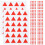 2880 Pcs Adhesive Classification Label Stickers for Diy Marking 3
