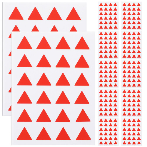 2880 Pcs Adhesive Classification Label Stickers for Diy Marking 2