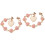 2Pcs Phone Charm Strap Heart Decoration For Case 6