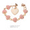 2Pcs Phone Charm Strap Heart Decoration For Case 10