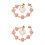 2Pcs Phone Charm Strap Heart Decoration For Case 7