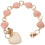 2Pcs Phone Charm Strap Heart Decoration For Case 2