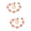2Pcs Phone Charm Strap Heart Decoration For Case 9