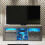 Creative Furniture Pulse 145cm TV Unit LED - Dark Grey Gloss Doors 1