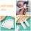 150 Pcs Paper Thermometer Disposable For Clinic 7