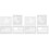 8 Pcs American Element Wall Stencil Paint Spraying Tool 4