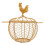 Metal Wire Egg Basket With Handle For Chicken And Duck Eggs 11