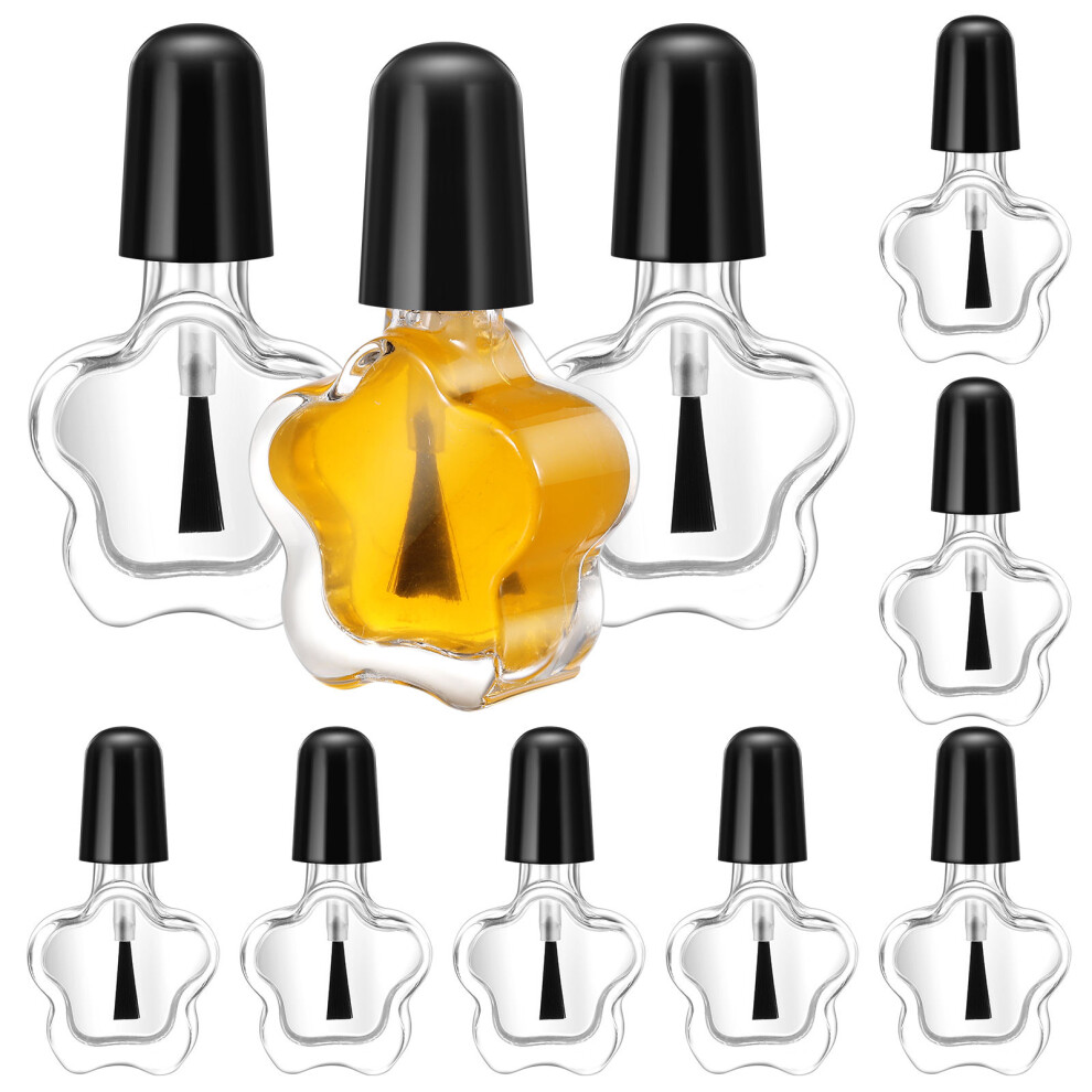 Totority 40 Pcs 5Ml Empty Glass Nail Polish Bottles For Nail Art