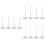 12 Pcs Stable Ice Cream Cake Support Racks 6