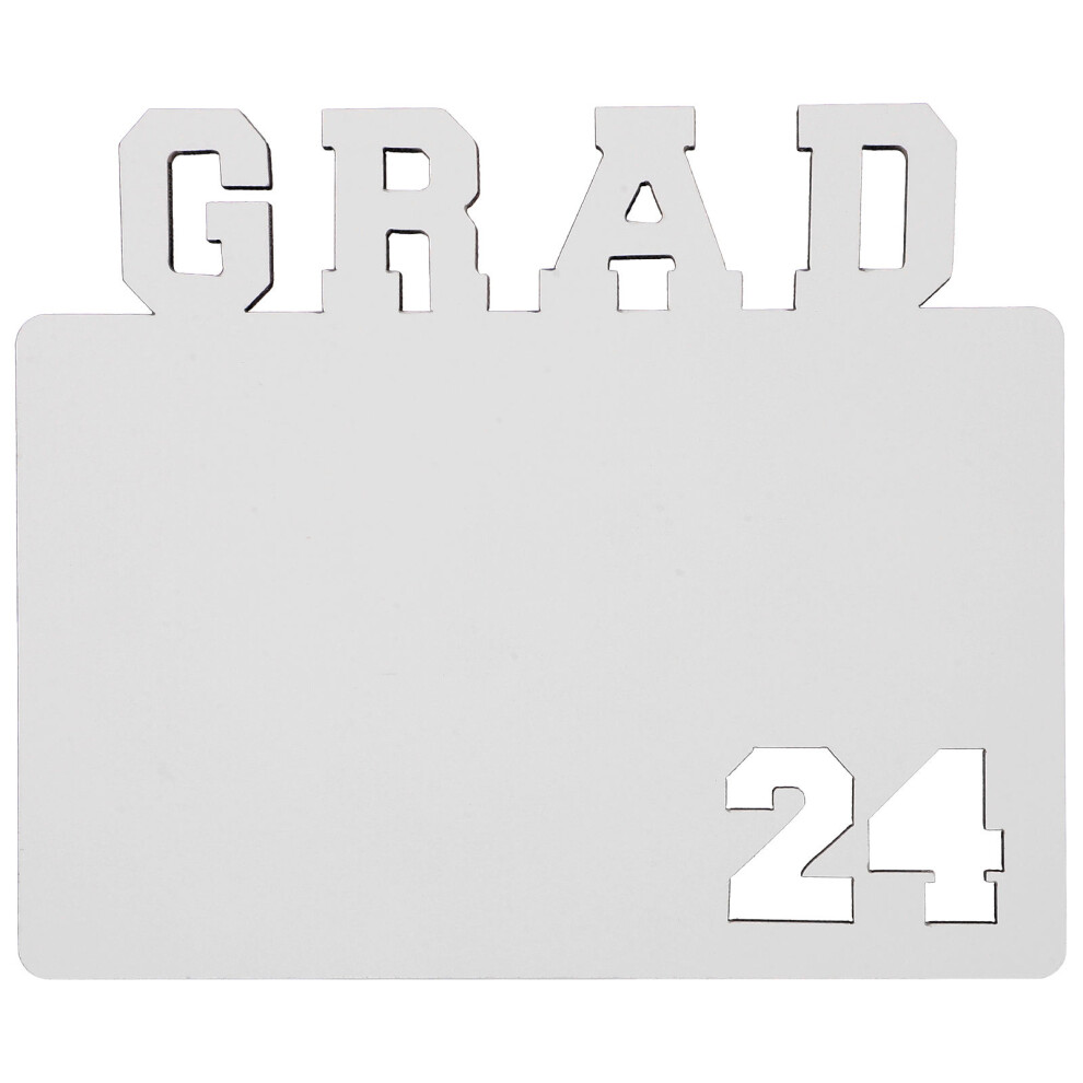 4Pcs Sublimation Photo Frame 2024 Grad Party Blank Paintable Diy-image-OPC-PKWTF8B-NEW