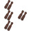 8 Pcs Wood Pestle Replacement For Kitchen Spices Grinding 7