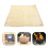2 Pcs Fire Resistance Blanket Heat Resistant Tableware Mat White 5
