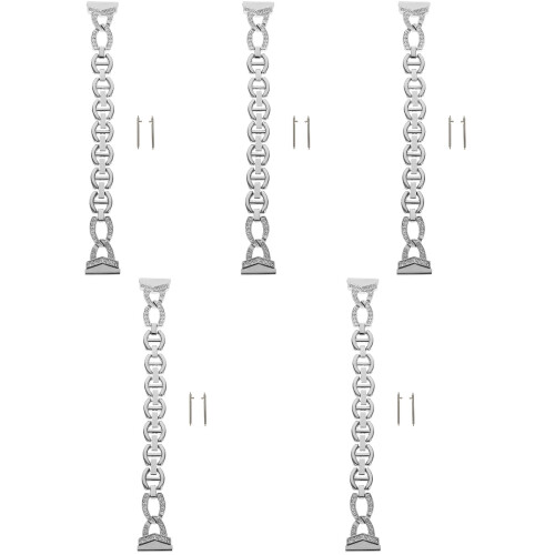 5Pcs Watch Strap Compatible With Samsung Watch3/4 Active2 2