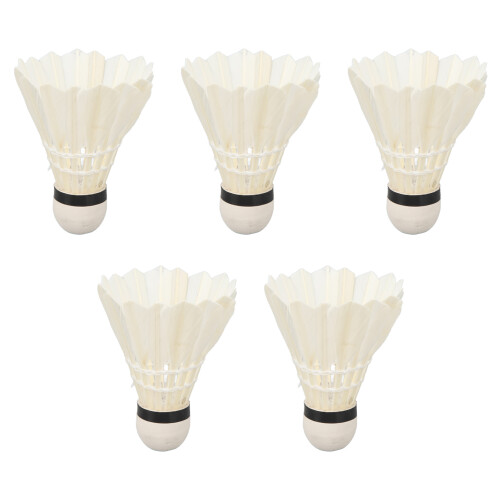 5pcs LED Badminton Shuttlecocks Glow Light-up Night Birdies, 94g 1