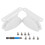 10 Pcs Heavy Duty Caravan Door Retainers Replacement Rv Stop Holders 2