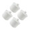 4Pcs Lidded Ceramic Soup Bowl Steaming Pot Steamed Egg Cup 4