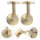 4 Pcs Wall Mounted Handrail Support Brackets 8