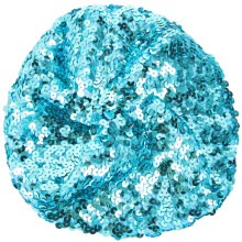 4Pcs Sequin Beret Hat For Dance Performance