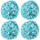 4Pcs Sequin Beret Hat For Dance Performance 7