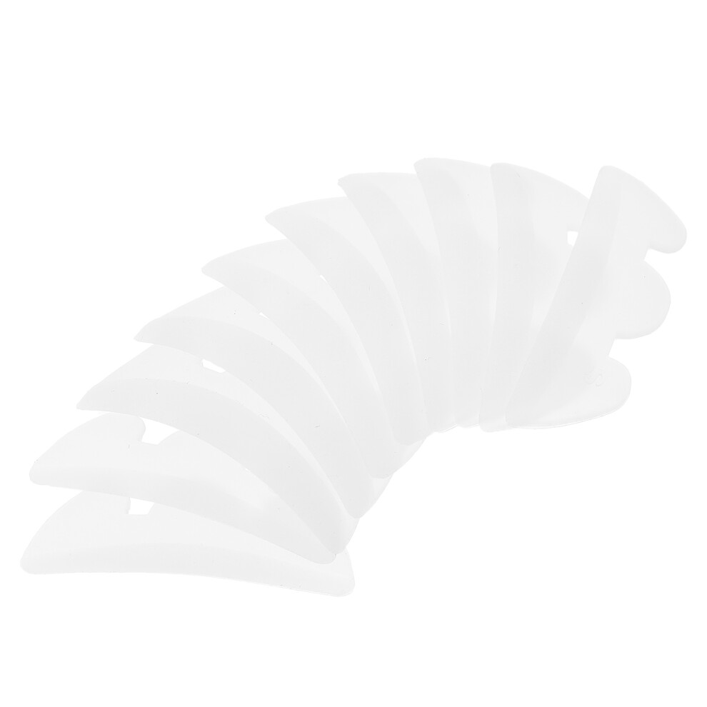 Happyyami 10 Pairs Silicone Eyelash Curling Gaskets For Lash Extensions