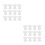60 Pcs Polystyrene Foams Diy Crafts Cake Painting Models 4