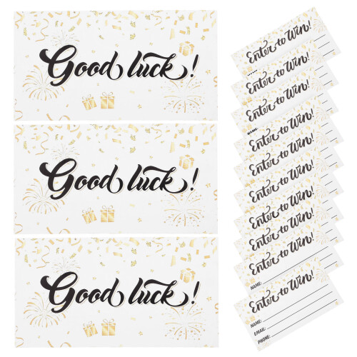 1500 Pcs Empty Raffle Ticket Cards For Contests Carnivals Auctions 2