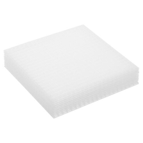 20 Pcs Yarn Crafting Mesh Sheets Plastic Woven DIY Bag Pads 2