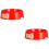 2Pcs Fire Extinguisher Base Floor Support Stand Holder 8