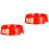 2Pcs Fire Extinguisher Base Floor Support Stand Holder 6