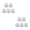 10 Pcs Plastic Toilet Brush Replacement Heads For Cleaning 6