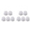 10 Pcs Plastic Toilet Brush Replacement Heads For Cleaning 5